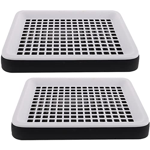 NOLITOY 2Stücke Töpfchen Trainer Hygienische Kleine Haustier Toilette Quadratische Müllbox für Hamster und Meerschweinchen für Käfige NOLITOY 2Stücke Töpfchen Trainer Hygienische Kleine Haustier Toilette Quadratische Müllbox für Hamster und Meerschweinchen für Käfige von NOLITOY