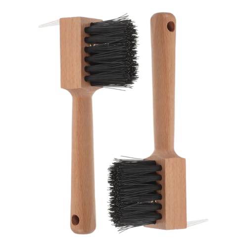 NOLITOY 2pcs Heavy Dut -Pinsel Für Pferde Für Hufpflege Und Wartung Mit Holzgriff, Für Das Hufreinigungswerkzeug Für Landwirtschaftliche Nutzung Für Den Täglichen Gebrauch von NOLITOY