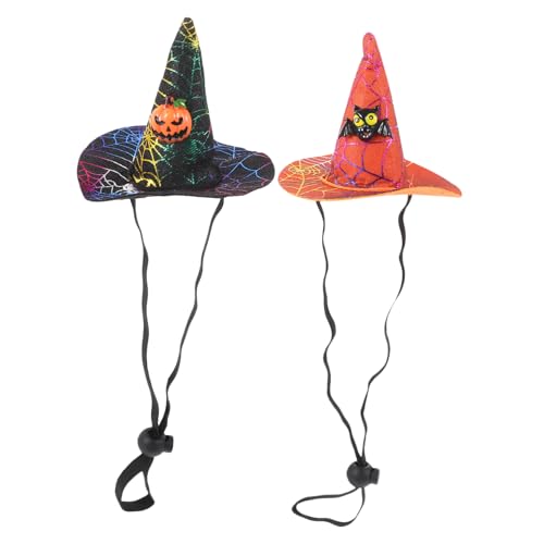 NOLITOY Verstellbarer Hut für Haustierkostüme Hunde-halloweenhut Kätzchenhüte für Halloween-Partys Bequeme Passform von NOLITOY