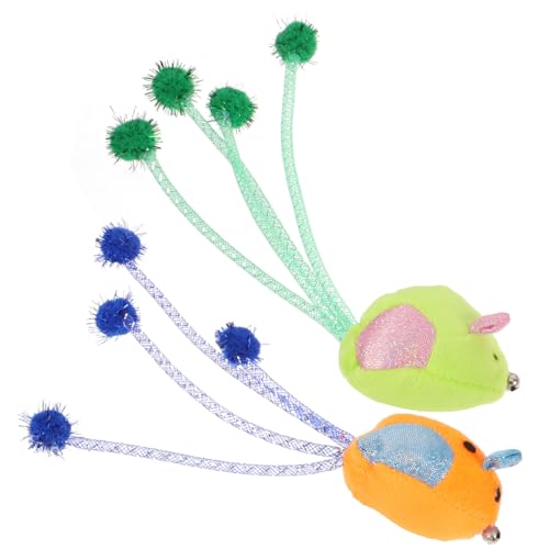 NOLITOY 2st Katze- -Spielzeug Backenzahnwerkzeuge Für Katzenzähne Kratzendes Katzenspielzeug Interaktives Kauspielzeug Spielzeug Für Katzen Und Mäuse Rassel Plüsch Katze Polyester NOLITOY 2st Katze- -Spielzeug Backenzahnwerkzeuge Für Katzenzähne Kratzendes Katzenspielzeug Interaktives Kauspielzeug Spielzeug Für Katzen Und Mäuse Rassel Plüsch Katze Polyester von NOLITOY