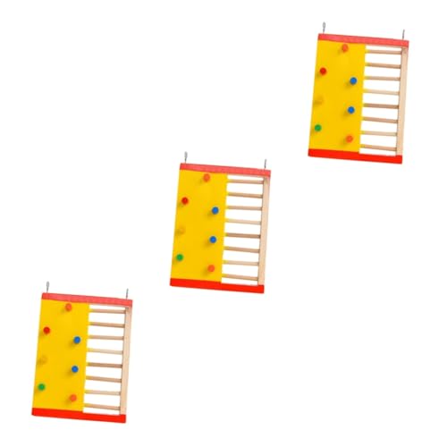 NOLITOY 3 STK Hamster Kletter Leiter Vogelkäfig Brücke Hamster Hamster Spielzeug Hamsterplattform Zubehör Für Kleintierkäfige Plattform Für Kleine Haustiere Kaninchen Hölzern Hase Konisch NOLITOY 3 STK Hamster Kletter Leiter Vogelkäfig Brücke Hamster Hamster Spielzeug Hamsterplattform Zubehör Für Kleintierkäfige Plattform Für Kleine Haustiere Kaninchen Hölzern Hase Konisch von NOLITOY