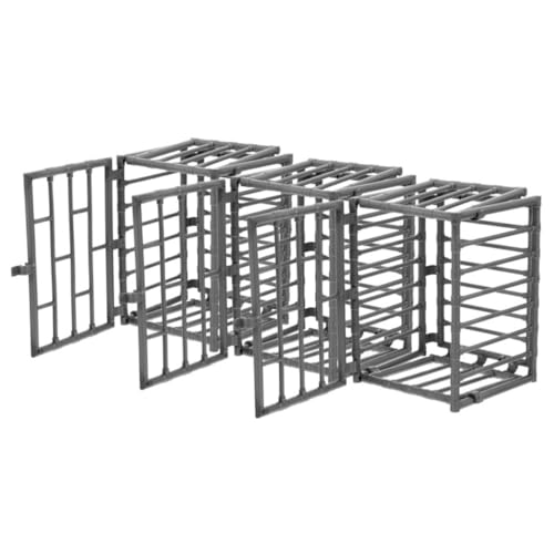 NOLITOY 3 Stück Miniaturkäfig Dekorative Aufbewahrung für Spielzeugtiere Actionfiguren Bastelbedarf Langlebiges Kunststoffmaterial für Schlafzimmer Wohnzimmer Küche NOLITOY 3 Stück Miniaturkäfig Dekorative Aufbewahrung für Spielzeugtiere Actionfiguren Bastelbedarf Langlebiges Kunststoffmaterial für Schlafzimmer Wohnzimmer Küche von NOLITOY