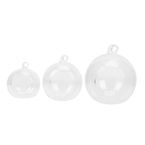 NOLITOY 3 Stück Teiliges Hängende Glasflaschen Transparente Micro Landscape Flaschen mit Flachem Boden DIY Terrarien Glasbehälter für Pflanzen Wohn Gartendekoration NOLITOY 3 Stück Teiliges Hängende Glasflaschen Transparente Micro Landscape Flaschen mit Flachem Boden DIY Terrarien Glasbehälter für Pflanzen Wohn Gartendekoration von NOLITOY