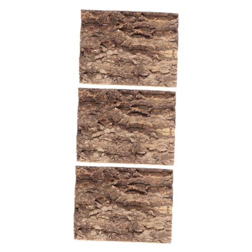 NOLITOY 3 Stück Teiliges Künstliche Baumrinde Terrarium Dekoration Korkrinde Hintergrund für Reptilien Spinnen Gecko Bartagame Terrarium Zubehör NOLITOY 3 Stück Teiliges Künstliche Baumrinde Terrarium Dekoration Korkrinde Hintergrund für Reptilien Spinnen Gecko Bartagame Terrarium Zubehör von NOLITOY