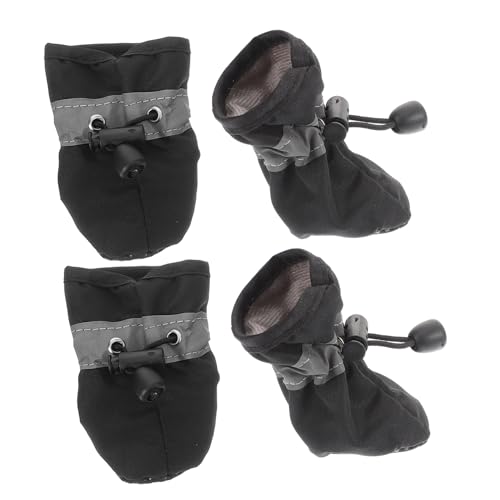 NOLITOY 4 Stück Atmungsaktive wasserdichte Hundeschuhe für Mittlere Hunde rutschfest mit Weicher Sohle Reflektierend für Sichere Outdoor Aktivitäten und Optimalen Pfotenschutz bei NOLITOY 4 Stück Atmungsaktive wasserdichte Hundeschuhe für Mittlere Hunde rutschfest mit Weicher Sohle Reflektierend für Sichere Outdoor Aktivitäten und Optimalen Pfotenschutz bei von NOLITOY