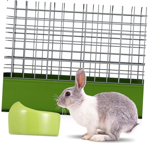 NOLITOY 4 Stück Teiliges Keramik Hamsternäpfe für Futter und Wasser Kleine Schalen mit Rutschfestem Boden Farbige Futterschalen für Hamster Mäuse Igel und Kleintiere im Käfig von NOLITOY