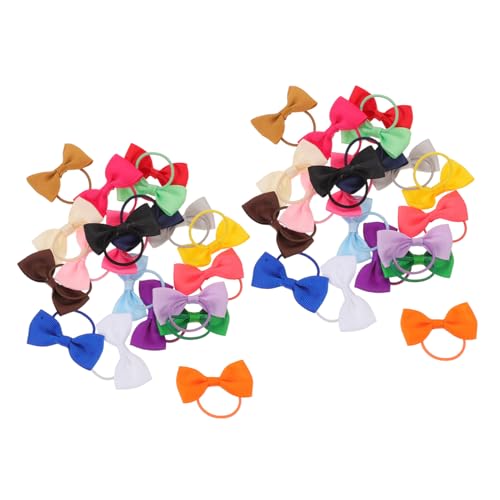 NOLITOY 40 Stück Teiliges Hundeschleifen für Kleine Hunde Bunte Welpen Haarschleifen mit Gummiband Leichte Komfortable Haarschleifen für Yorkshire Terrier und Kleine Rassen für Feiern und NOLITOY 40 Stück Teiliges Hundeschleifen für Kleine Hunde Bunte Welpen Haarschleifen mit Gummiband Leichte Komfortable Haarschleifen für Yorkshire Terrier und Kleine Rassen für Feiern und von NOLITOY