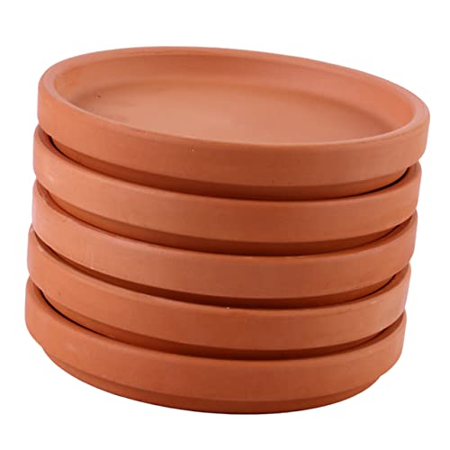 NOLITOY 5 Stück Blumentopfmatte Tablett Topfschalen Untertassen Basen Oberflächenschoner Für Topfpflanzen Pflanzentopfplatte Im Freien Auffangschale Für Pflanzenwasser Anlage Terrakotta NOLITOY 5 Stück Blumentopfmatte Tablett Topfschalen Untertassen Basen Oberflächenschoner Für Topfpflanzen Pflanzentopfplatte Im Freien Auffangschale Für Pflanzenwasser Anlage Terrakotta von NOLITOY