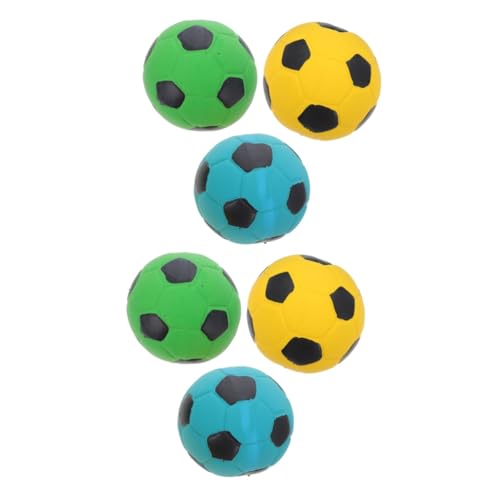 NOLITOY 6 Haustier Spielzeug Fußball kauspielzeug für Hunde interaktives Spielzeug Hundekauen Hundefußball Haustierzubehör Leckerli-Spielzeug für Hunde Bissfestes NOLITOY 6 Haustier Spielzeug Fußball kauspielzeug für Hunde interaktives Spielzeug Hundekauen Hundefußball Haustierzubehör Leckerli-Spielzeug für Hunde Bissfestes von NOLITOY
