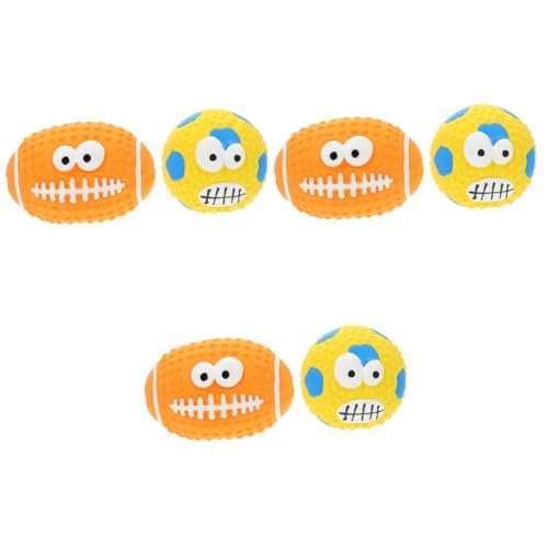 NOLITOY 3sets Latex Material Hund Quietschende Spielzeug Interaktive Entzückende Welpen Spielzeug Für Mental 2 Stücke * 3 NOLITOY 3sets Latex Material Hund Quietschende Spielzeug Interaktive Entzückende Welpen Spielzeug Für Mental 2 Stücke * 3 von NOLITOY