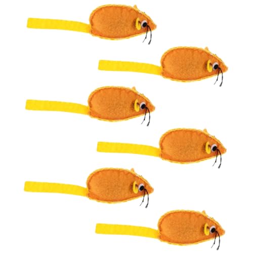 NOLITOY 6st Interaktives Katzenspielzeug Interaktive Kätzchen- Kauspielzeug Für Katzen Tierfigur Mäuse Tierspielzeug Weiches Haustierspielzeug Kleines Spielzeug Segeltuch Haushalt NOLITOY 6st Interaktives Katzenspielzeug Interaktive Kätzchen- Kauspielzeug Für Katzen Tierfigur Mäuse Tierspielzeug Weiches Haustierspielzeug Kleines Spielzeug Segeltuch Haushalt von NOLITOY
