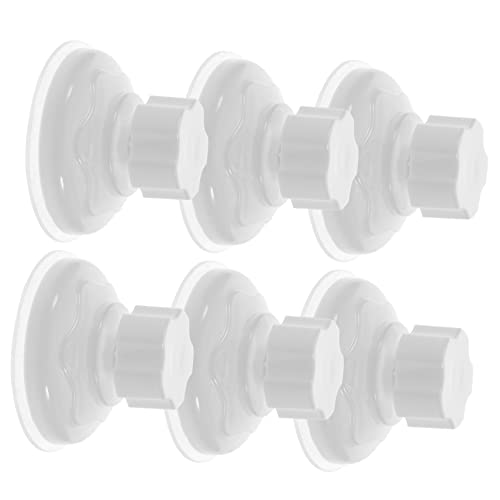 NOLITOY Cup Knauf Schildkröte Sitzstange für Vögel 6 Stück Fenster Sitzstangen Fisch Schüssel Zubehör Weiß NOLITOY Cup Knauf Schildkröte Sitzstange für Vögel 6 Stück Fenster Sitzstangen Fisch Schüssel Zubehör Weiß von NOLITOY