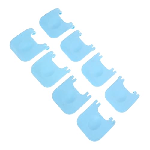 NOLITOY 8 Stück Teiliges Kleintierkäfig Befestigungsset PP Material Langlebige Käfigschnallen für Kaninchen Drahtkäfig Clips Sichere Fixierung einfache Anbringung von NOLITOY