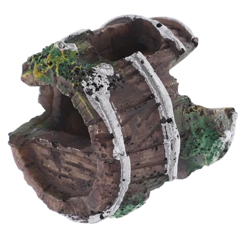 NOLITOY Abs Kleines Versteck Höhle für Aquarium Garnelen Versteck Reptilien Unterschlupf Terrarium Gecko Leopardgecko Schutz und von NOLITOY