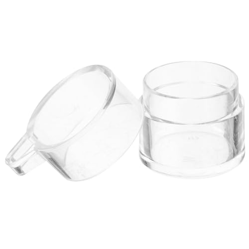 NOLITOY Ameisen Wasserspender Transparent Ants Watering Cup Wassertränke für Ameisenfarm Wasserfütterungsbereich Einfach zu Reinigen und Groß von NOLITOY