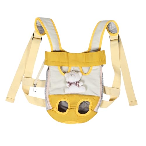 NOLITOY Atmungsaktiver Haustier-Rucksack mit Doppelschultrigem Tragesystem Robuster Tragbarer Brustträger für Kleine Hunde und Mittelgroße Katzen für Wandern Reisen und Outdoor-aktivitäten NOLITOY Atmungsaktiver Haustier-Rucksack mit Doppelschultrigem Tragesystem Robuster Tragbarer Brustträger für Kleine Hunde und Mittelgroße Katzen für Wandern Reisen und Outdoor-aktivitäten von NOLITOY