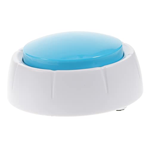 NOLITOY Aufnahmefähiger Haustier Sprachbutton für Hundetraining Langlebiger Sicherer Sound Button zur Kommunikation und Energieablenkung für Hunde Entwickelt Blau NOLITOY Aufnahmefähiger Haustier Sprachbutton für Hundetraining Langlebiger Sicherer Sound Button zur Kommunikation und Energieablenkung für Hunde Entwickelt Blau von NOLITOY