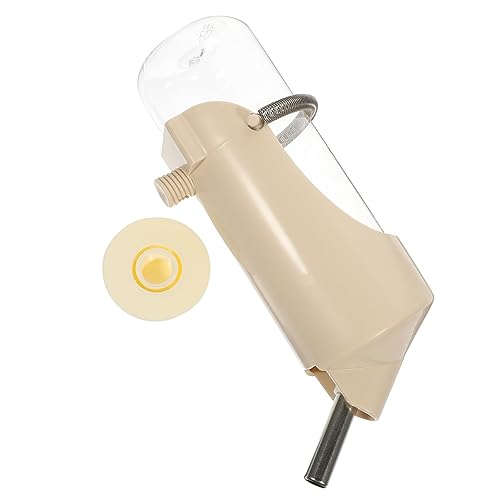 NOLITOY Automatische Hamster Trinkflasche aus Hochwertigem Material Wasserfester Kleintier Wasserbehälter mit Aufhängung Hygienisch Auslaufsicher Geeignet für Kaninchen Meerschweinchen von NOLITOY