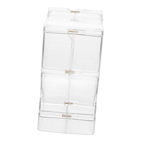 NOLITOY Automatischer Futter und Wasserspender für Kleintiere Wiederverwendbar Design Geeignet für Kaninchen Hamster Ratten und Kleine Nager Kompakt Einfach zu Reinigen und Befüllen mit von NOLITOY