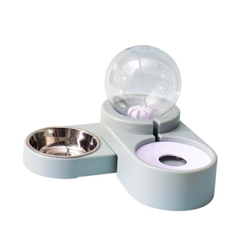 NOLITOY Automatischer Haustier Tränkehalter Doppelnapf Wasserspender Blau für Katzen und Kleine Hunde rutschfest Stabiles Design Einfache Bedienung für Zuhause und Tierladen NOLITOY Automatischer Haustier Tränkehalter Doppelnapf Wasserspender Blau für Katzen und Kleine Hunde rutschfest Stabiles Design Einfache Bedienung für Zuhause und Tierladen von NOLITOY