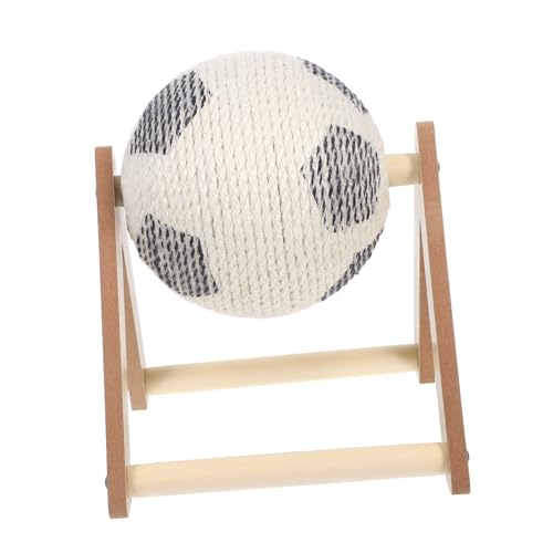 NOLITOY Cat Catch Ball Cat Crawling -Rahmen Katzenzubehör Kratzballspielzeug Katzenkratzerpfosten Kratzball für Katzen Interaktives Kätzchenspielzeug Interaktiver Katzenball Holz Hellbraun NOLITOY Cat Catch Ball Cat Crawling -Rahmen Katzenzubehör Kratzballspielzeug Katzenkratzerpfosten Kratzball für Katzen Interaktives Kätzchenspielzeug Interaktiver Katzenball Holz Hellbraun von NOLITOY