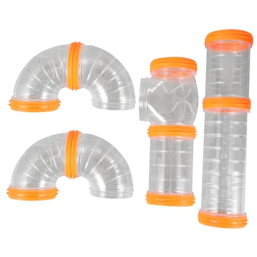 NOLITOY DIY Hamster Röhrenset aus Robustem Kunststoff Erweiterbarer Hamsterkäfig Zubehör für Zwerghamster Streifenhörnchen und Meerschweinchen Langlebiger Tunnelbaukasten für Artgerechtes NOLITOY DIY Hamster Röhrenset aus Robustem Kunststoff Erweiterbarer Hamsterkäfig Zubehör für Zwerghamster Streifenhörnchen und Meerschweinchen Langlebiger Tunnelbaukasten für Artgerechtes von NOLITOY