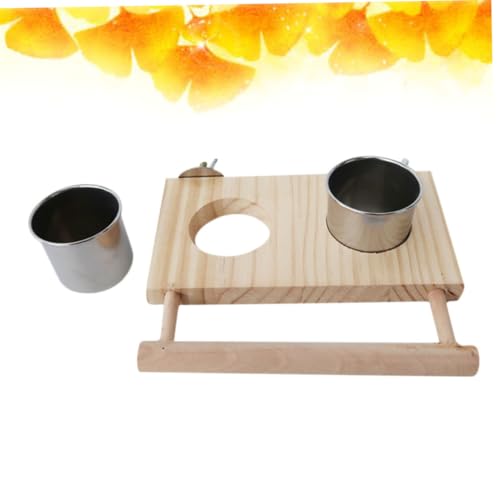 NOLITOY Edelstahl Futternapf für Papageien und Kleine Vögel Leicht zu Reinigen Dekoratives Design Langlebig Geeignet als Vogelkäfig Zubehör Futter Wassernapf NOLITOY Edelstahl Futternapf für Papageien und Kleine Vögel Leicht zu Reinigen Dekoratives Design Langlebig Geeignet als Vogelkäfig Zubehör Futter Wassernapf von NOLITOY