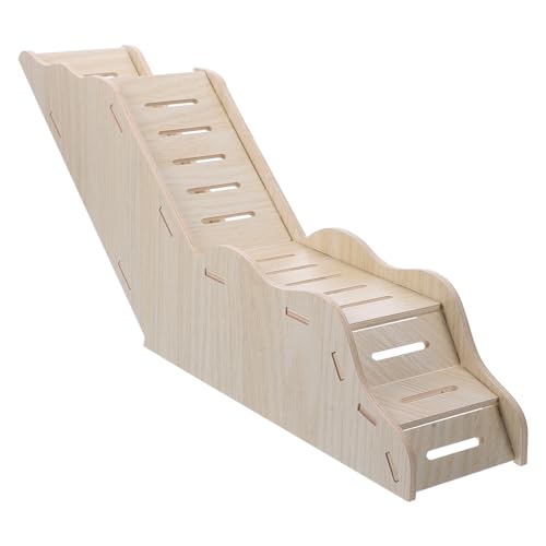 NOLITOY Guinea Pig Hideout aus Holz Kleines Nagerhaus mit Natürlichem Holzmaterial Geruchsfrei Langlebig Multifunktionales Versteck für Meerschweinchen und Hamster Verstecken für von NOLITOY