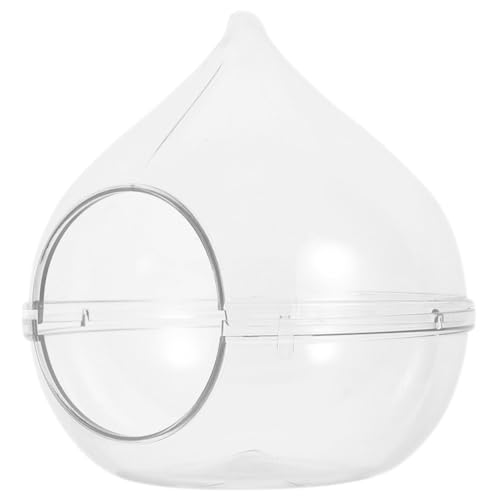 NOLITOY Hamster Badewanne Transparentes Sandbad für Kleintiere Praktischer Badezimmerbehälter für Chinchillas Hamster Einfach zu Reinigen Entspannen NOLITOY Hamster Badewanne Transparentes Sandbad für Kleintiere Praktischer Badezimmerbehälter für Chinchillas Hamster Einfach zu Reinigen Entspannen von NOLITOY