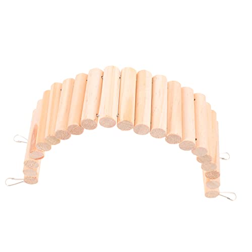 NOLITOY Hamster Kletterleiter aus Holz Lange Kletterbrücke für Kleintiere Sicher und Langlebig für Hamster Mäuse und Andere Haustiere NOLITOY Hamster Kletterleiter aus Holz Lange Kletterbrücke für Kleintiere Sicher und Langlebig für Hamster Mäuse und Andere Haustiere von NOLITOY