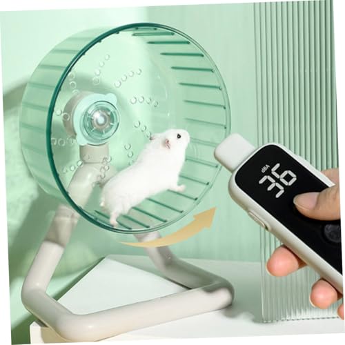 NOLITOY Hamster Laufrad Klein Geräuschloser Käfig Fitnessrad für Kleintiere Wie Chinchilla und Rennmäuse Stabile Basis Rückenschonend Stressreduzierendes NOLITOY Hamster Laufrad Klein Geräuschloser Käfig Fitnessrad für Kleintiere Wie Chinchilla und Rennmäuse Stabile Basis Rückenschonend Stressreduzierendes von NOLITOY