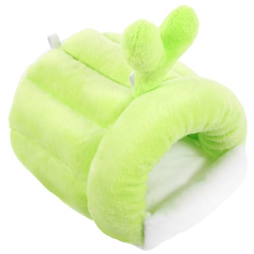 NOLITOY Hamsterbett Meerschweinchen-Versteck Sprossenform Warme Kaninchenhöhle Kleintiere Lebensraum Versteck Baumwollnest Für Rennmaus Kaninchen Zwerghamster Igel Ratte NOLITOY Hamsterbett Meerschweinchen-Versteck Sprossenform Warme Kaninchenhöhle Kleintiere Lebensraum Versteck Baumwollnest Für Rennmaus Kaninchen Zwerghamster Igel Ratte von NOLITOY