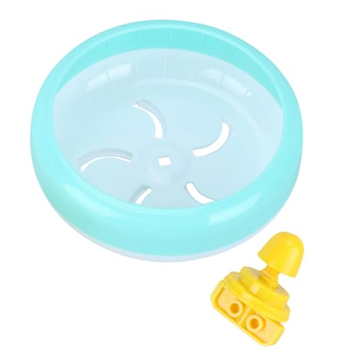 NOLITOY Hamsterlaufrad Geräuscharmes Hamster Spinner Laufrad Robustes Kleintier Trainingsspielzeug für Hamster und Kleine Haustiere Fördert Bewegung und Gesundheit Zufällige Farbe von NOLITOY