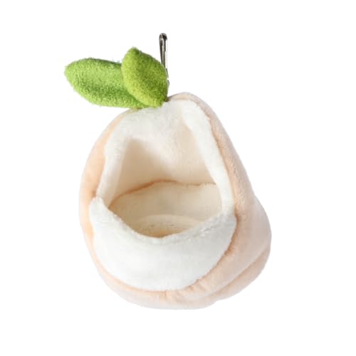 NOLITOY Handliches Mini Haustier warmnest aus Baumwolle für Hamster und Meerschweinchen Leichtes Tragbares Kuschelbett für Gemütlichen Winterschlaf Niedliches Design für Kleinen von NOLITOY