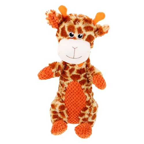 NOLITOY Haustier Spielzeug Kauspielzeug Für Zahnende Plüsch-hundespielzeug Giraffe Trainingsspielzeug Für Hunde Quietschendes Plüschtier Mit Giraffe Spielzeuge Plüschpuppe Baby Karikatur NOLITOY Haustier Spielzeug Kauspielzeug Für Zahnende Plüsch-hundespielzeug Giraffe Trainingsspielzeug Für Hunde Quietschendes Plüschtier Mit Giraffe Spielzeuge Plüschpuppe Baby Karikatur von NOLITOY
