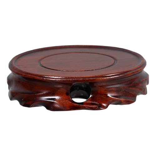 NOLITOY Runder Holzständer Für Blumen Und Fischbehälter Vielseitige Basis Für Dekoration Vintage Holzsockel Für Kleine Pflanzen Und Aquarien Natürliche Holzoptik NOLITOY Runder Holzständer Für Blumen Und Fischbehälter Vielseitige Basis Für Dekoration Vintage Holzsockel Für Kleine Pflanzen Und Aquarien Natürliche Holzoptik von NOLITOY