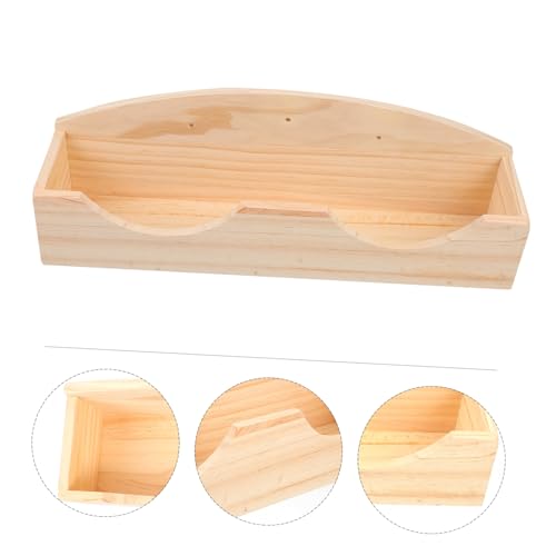 NOLITOY Holz futterstation für Kaninchen und Meerschweinchen Gras Halter und Napf Hygienischer Futterspender Futterverschwendung für Kleine Haustiere Wie Hasen und Chinchillas NOLITOY Holz futterstation für Kaninchen und Meerschweinchen Gras Halter und Napf Hygienischer Futterspender Futterverschwendung für Kleine Haustiere Wie Hasen und Chinchillas von NOLITOY