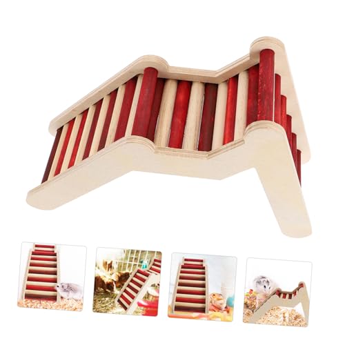 NOLITOY Holzleiter für Hamster und Chinchillas Sicheres Naturholz Multifunktionale Kletterleiter für Kleintiere Langlebig und Geruchsfrei für Gesundes Haustierumfeld NOLITOY Holzleiter für Hamster und Chinchillas Sicheres Naturholz Multifunktionale Kletterleiter für Kleintiere Langlebig und Geruchsfrei für Gesundes Haustierumfeld von NOLITOY
