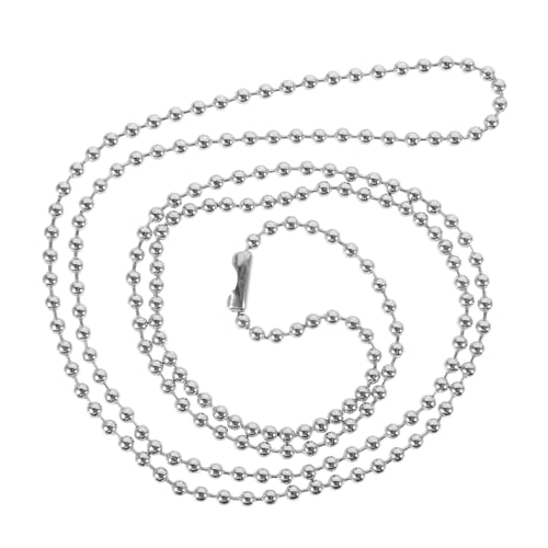 NOLITOY Hundemarken Kette Kugelkette Metall Kugelketten DIY Hundemarken Zubehör Robust Langlebig für Erkennungsmarken Bastelprojekte NOLITOY Hundemarken Kette Kugelkette Metall Kugelketten DIY Hundemarken Zubehör Robust Langlebig für Erkennungsmarken Bastelprojekte von NOLITOY