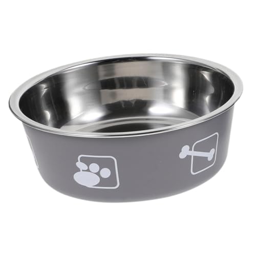 NOLITOY Hundenapf mit Rutschfester Basis Doppelter Futter und Wassernapf für Haustiere mit Pfoten und Knochenmuster für Reisen und Zuhause NOLITOY Hundenapf mit Rutschfester Basis Doppelter Futter und Wassernapf für Haustiere mit Pfoten und Knochenmuster für Reisen und Zuhause von NOLITOY