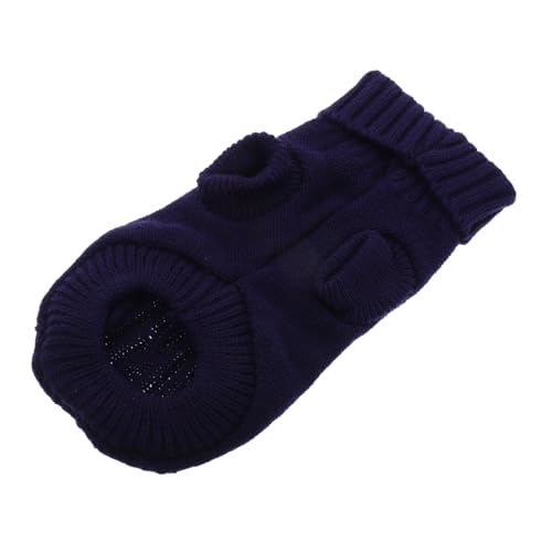 NOLITOY Hundepullover Für Kleine Hunde Und Katzen Warmer Rollkragen-Sweater Aus Weichem Strick Stilvolles Und Gemütliches Winteroutfit Einfarbigem Design Für Kalte NOLITOY Hundepullover Für Kleine Hunde Und Katzen Warmer Rollkragen-Sweater Aus Weichem Strick Stilvolles Und Gemütliches Winteroutfit Einfarbigem Design Für Kalte von NOLITOY