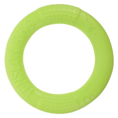 NOLITOY Hundespielzeug Wurfspielring aus Bissfestes Outdoor Fliegendes Disc für Hunde Training für und Grün Klein NOLITOY Hundespielzeug Wurfspielring aus Bissfestes Outdoor Fliegendes Disc für Hunde Training für und Grün Klein von NOLITOY