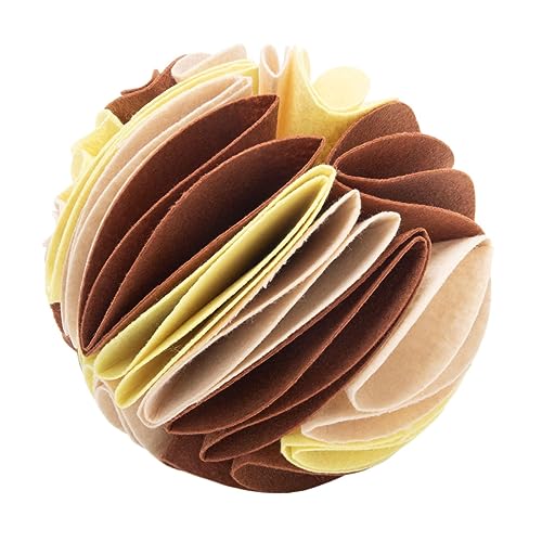 NOLITOY Interaktiver Pet Snuffle Ball Farbenfrohes Hundespielzeug für Langsam Fressende Welpen Fördert Schnüffeltraining Langlebiges Beißspielzeug für Kleine und Mittlere Hunde NOLITOY Interaktiver Pet Snuffle Ball Farbenfrohes Hundespielzeug für Langsam Fressende Welpen Fördert Schnüffeltraining Langlebiges Beißspielzeug für Kleine und Mittlere Hunde von NOLITOY