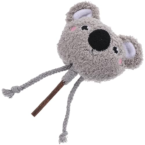 NOLITOY Katzenspielzeug Kaustäbchen Für Katzen Katzen-zauberstab-Teaser-Spielzeug Kaustangen Für Katzen Zahnspielzeug Für Katzen Essbares Katzenminze-Spielzeug Koala Plüsch Kätzchen NOLITOY Katzenspielzeug Kaustäbchen Für Katzen Katzen-zauberstab-Teaser-Spielzeug Kaustangen Für Katzen Zahnspielzeug Für Katzen Essbares Katzenminze-Spielzeug Koala Plüsch Kätzchen von NOLITOY