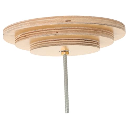 NOLITOY Katzenkratzpfosten Ersatzscheibe aus Holz Robuste DIY Kratzplattform Katzenregal Zubehör Kompatibel mit Einzelpfosten Einfache Langlebiges Katzenkletterbrett NOLITOY Katzenkratzpfosten Ersatzscheibe aus Holz Robuste DIY Kratzplattform Katzenregal Zubehör Kompatibel mit Einzelpfosten Einfache Langlebiges Katzenkletterbrett von NOLITOY