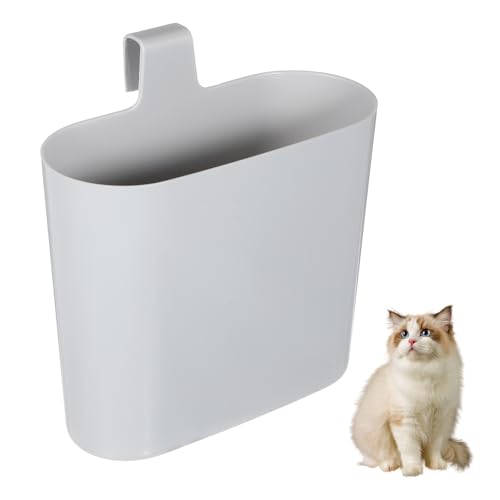 NOLITOY Katzenstreuschaufelhalter Ständer Für Tierstreuschaufel Hängender Aufbewahrungsbehälter Für Katzentoilette (5 9 L X 3 1 B X 6 3 H) von NOLITOY