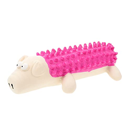 NOLITOY Kauspielzeug für Hunde Langlebiges Latex Beißspielzeug Cartoon Design für Welpen und Große Hunde Fördert Zahnpflege und Interaktives NOLITOY Kauspielzeug für Hunde Langlebiges Latex Beißspielzeug Cartoon Design für Welpen und Große Hunde Fördert Zahnpflege und Interaktives von NOLITOY