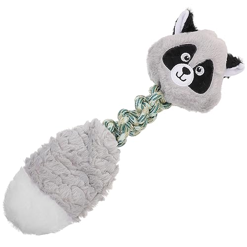 NOLITOY Knoten Spielzeug Für Hunde Interaktives Kauspielzeug Im Raccoon-Design Nachhaltig Und Unzerstörbar Fördert Zahnpflege Und Spielspaß Für Welpen Und Hunde Für Kauen Und Spielen NOLITOY Knoten Spielzeug Für Hunde Interaktives Kauspielzeug Im Raccoon-Design Nachhaltig Und Unzerstörbar Fördert Zahnpflege Und Spielspaß Für Welpen Und Hunde Für Kauen Und Spielen von NOLITOY