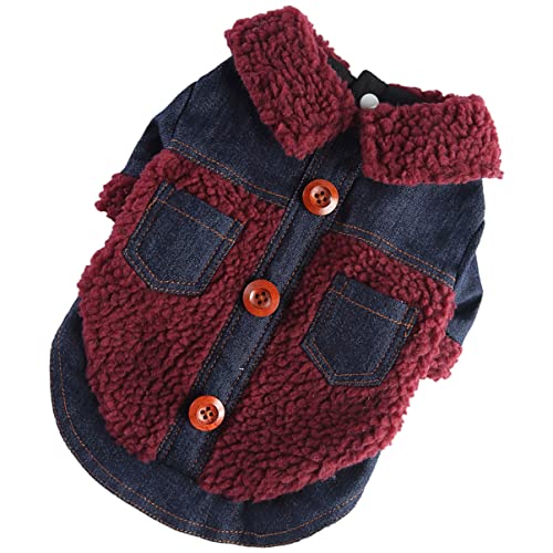 NOLITOY Kleidung Für Haustiere Kleiner Hund Wintermantel Hundekleidung Winter Hundekostü Kleidung Hundejacken Für Große Hunde Winter Wintermantel Für Hunde Welpe Der Hund Pyjama Polyester von NOLITOY
