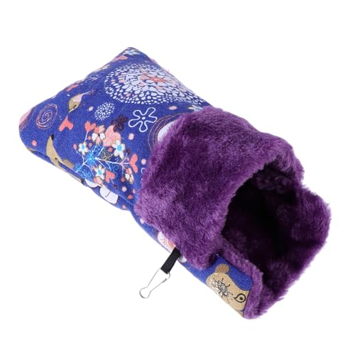 NOLITOY Kleintier Schlafsack Bequemes Hamsterbett Canvas für Winter für Hamster Squirrel und Zuckeräffchen Warmes Kuschelnest für Kleine Haustiere NOLITOY Kleintier Schlafsack Bequemes Hamsterbett Canvas für Winter für Hamster Squirrel und Zuckeräffchen Warmes Kuschelnest für Kleine Haustiere von NOLITOY